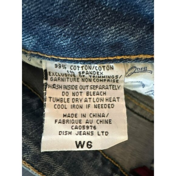 Dish Jeans Desi Cropped  Size 6 - Picture 4 of 7